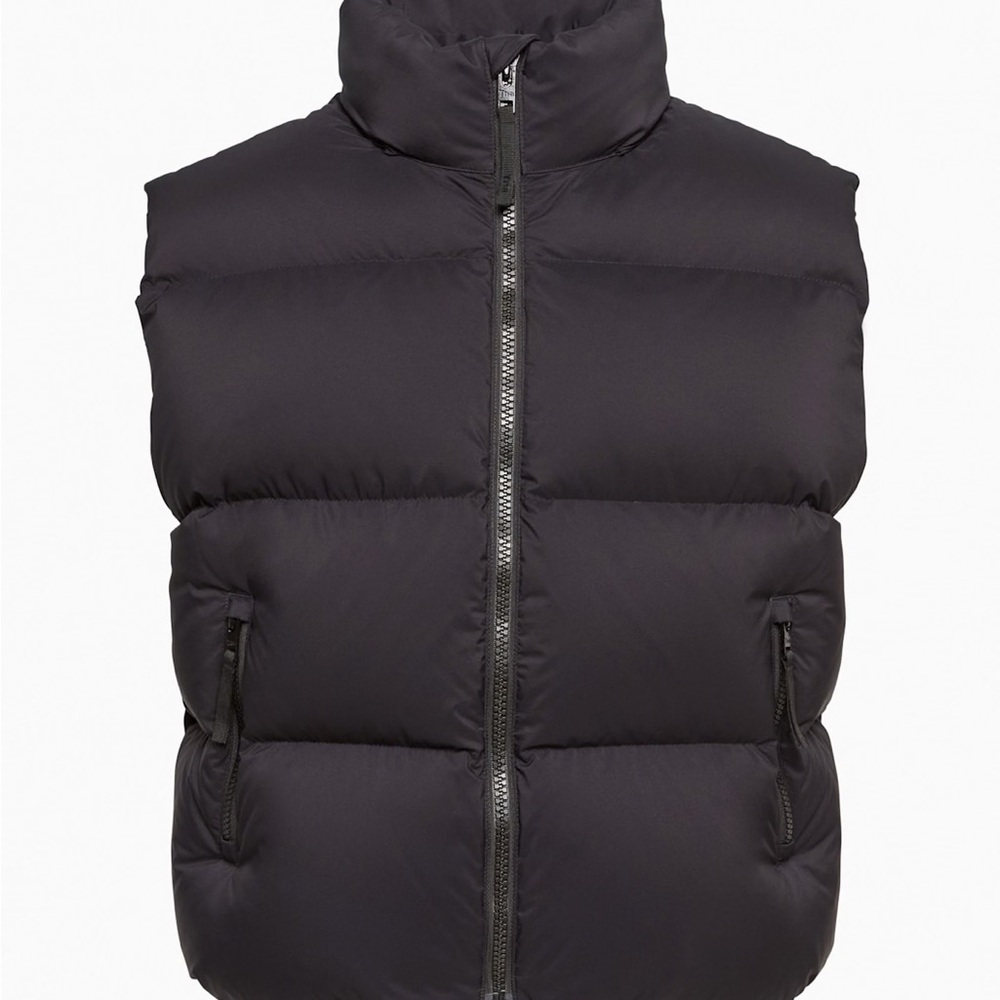 TNA Mega Puff Vest in Black